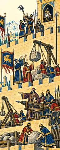 Gang's Walls Armed for Siege