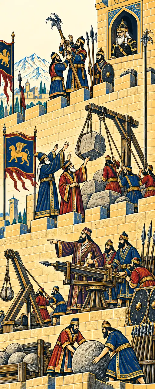 Gang's Walls Armed for Siege
