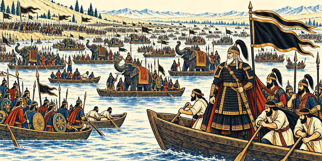 A Thousand Boats Cross the Jihun