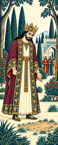 Khosrow in Siavash's Garden