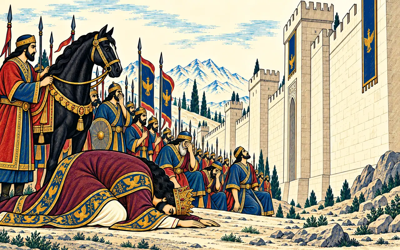 Khosrow before the Walls of Gangdezh