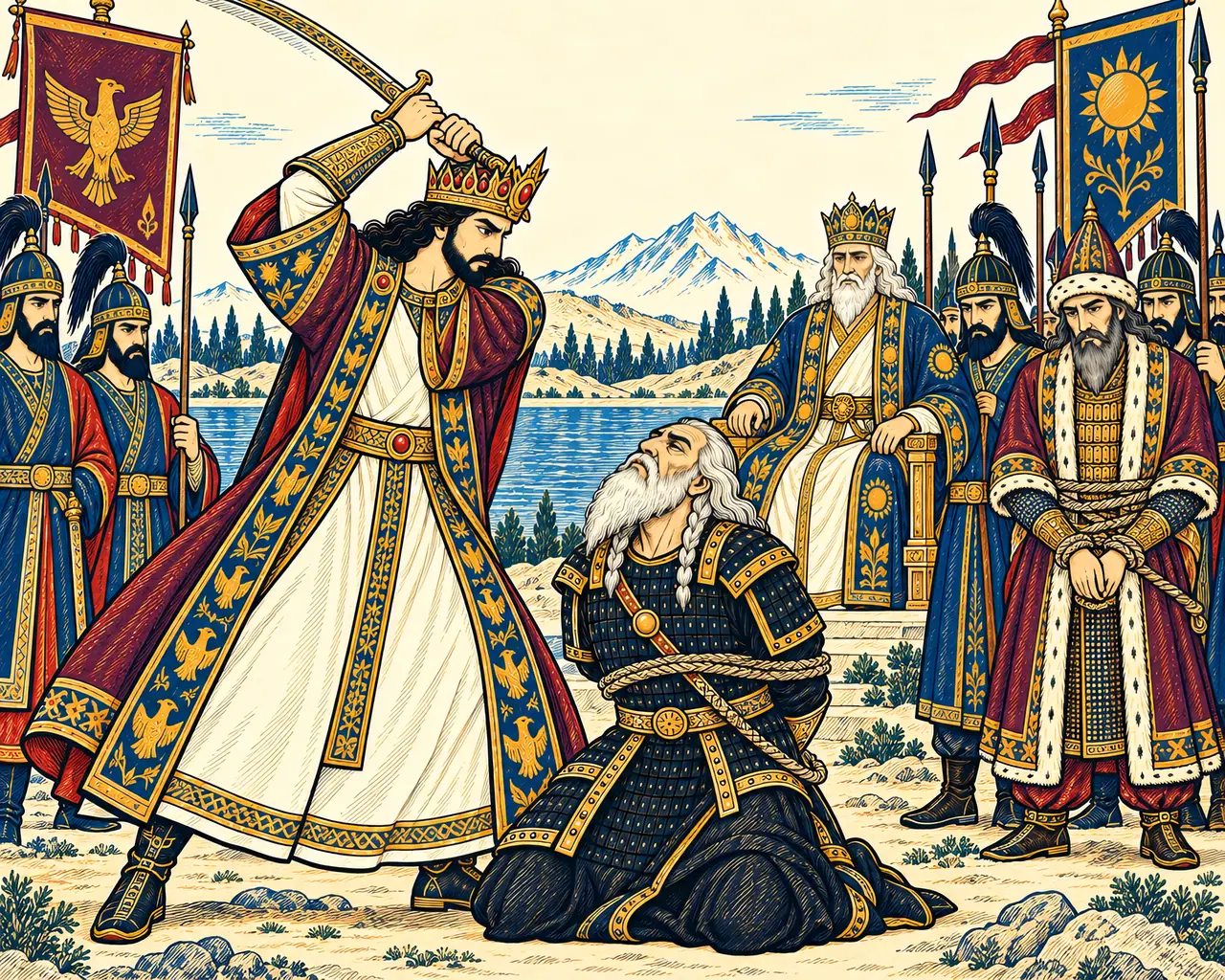 Khosrow Avenges Siavash