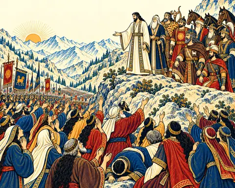 The Multitude Pleads on the Mountain