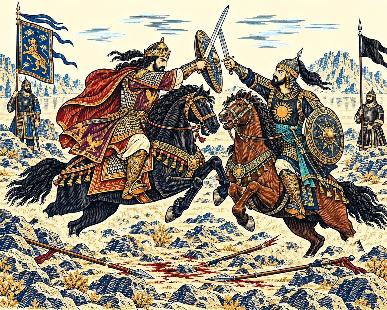 Duel on the Barren Rocks
