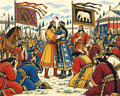 The Iranians Kneel to Goshtasb