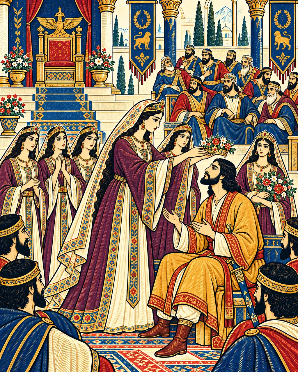 Katayun Crowns the Stranger