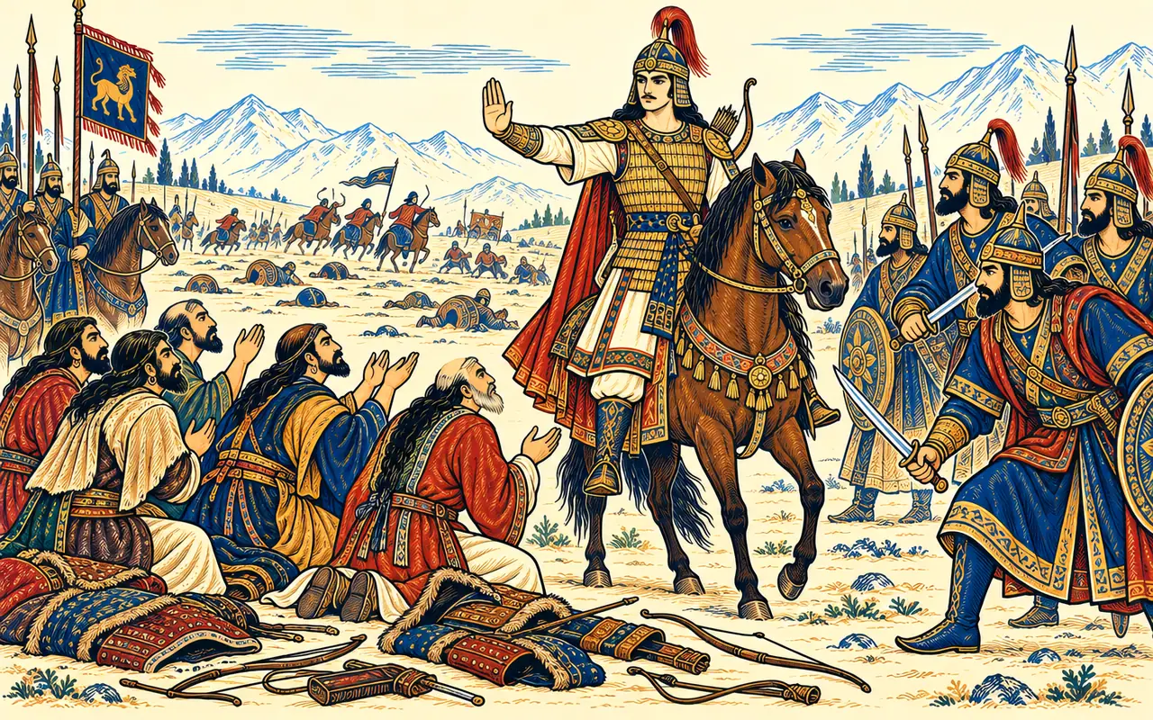 The Turkish Chiefs Beg Mercy