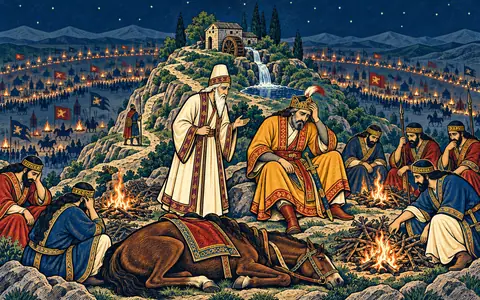 Goshtasb Besieged on the Mountain