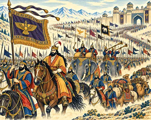 Goshtasb's Host Marches from Balkh