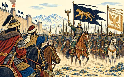 Bishutan Rides as Esfandiyar