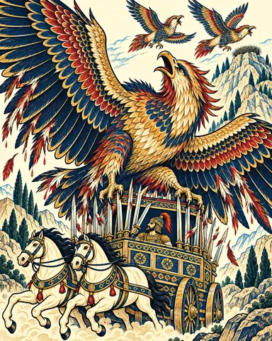 The Simorgh Strikes the Blades