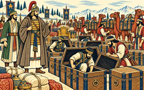 Warriors Hidden in the Merchant's Chests