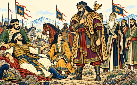 Esfandiyar Entrusts Bahman to Rostam