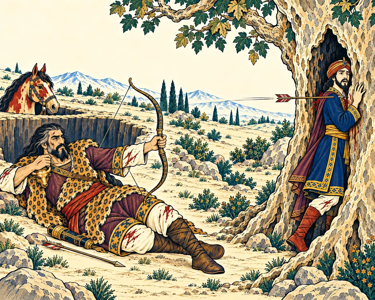 Rostam's Last Arrow