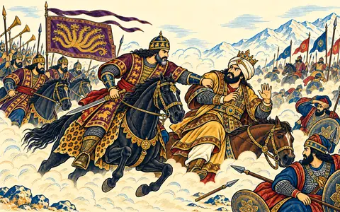 Faramarz Charges the King of Kabul
