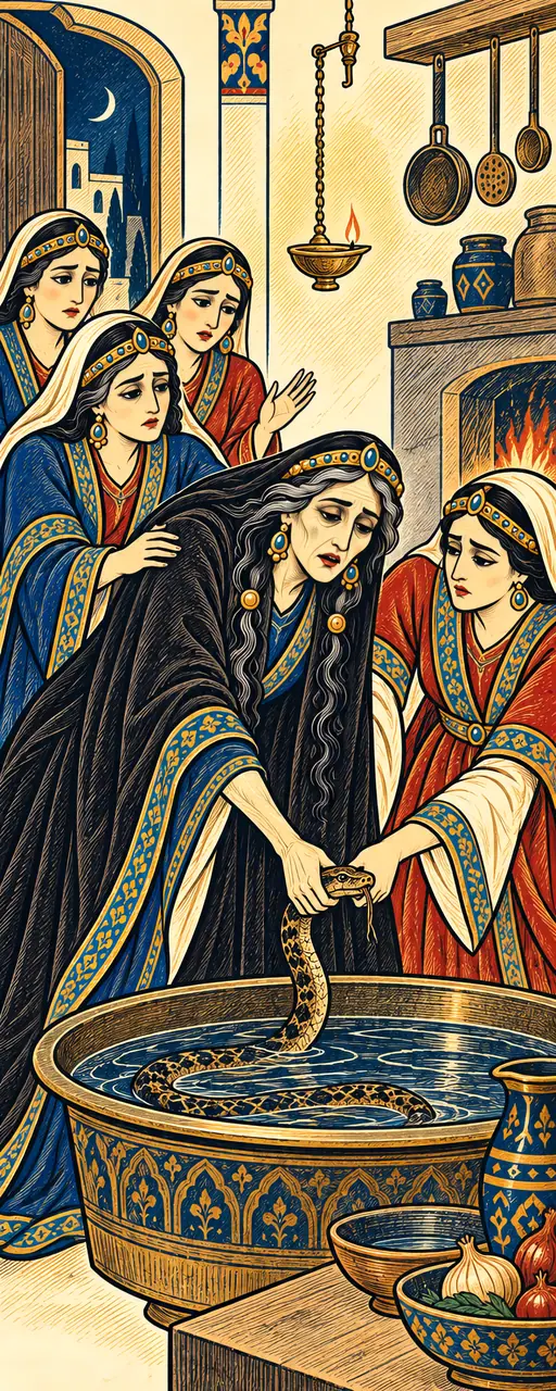 Rudabeh Reaches for the Dead Snake