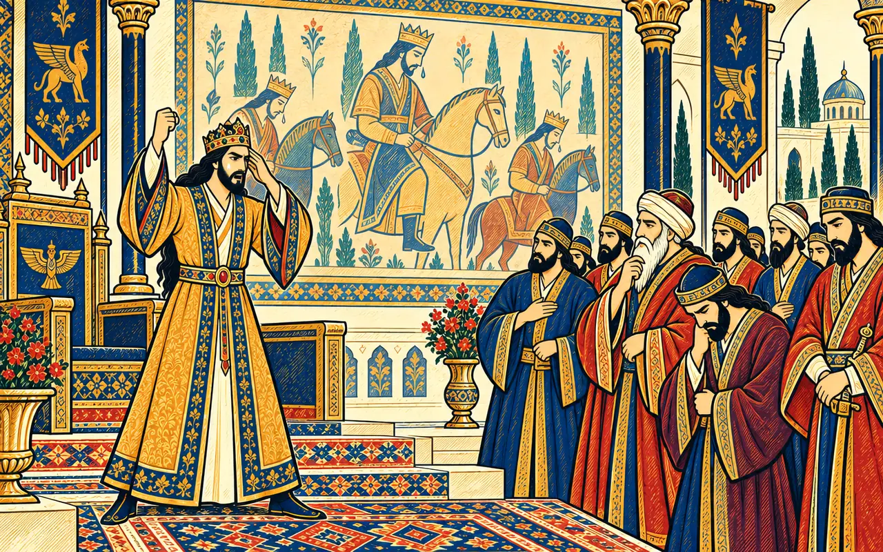 Bahman Calls the Court to Vengeance