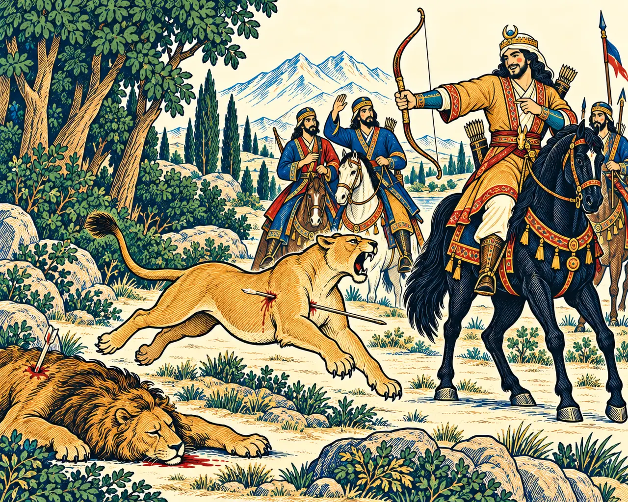 The Featherless Shaft Through the Lioness