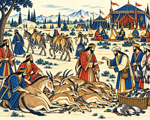 The Hunters' Market on the Plain