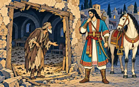 Farshidvard at His Shattered Door
