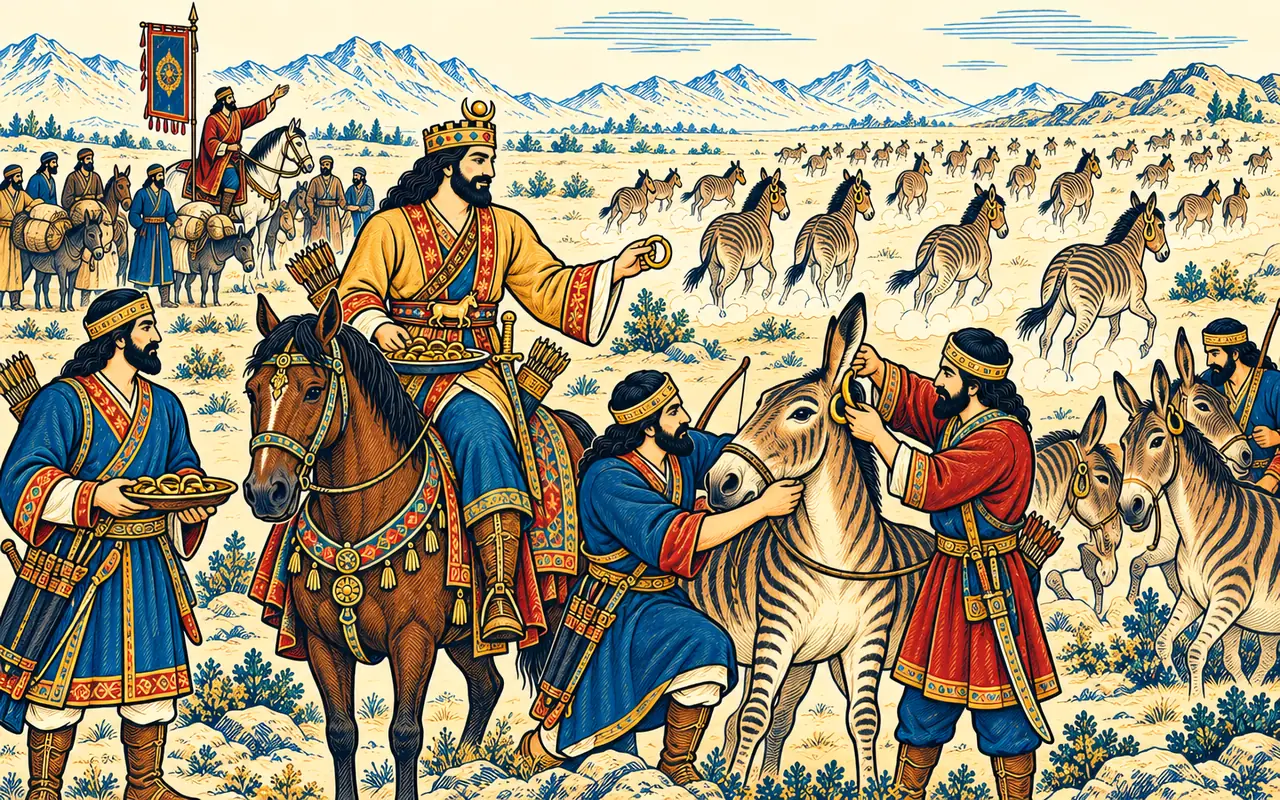 Gold Rings in the Onagers' Ears