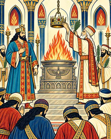 The Khan's Crown Hung at Azargashasp
