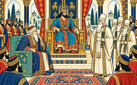 The Mobad Answers Caesar's Riddles