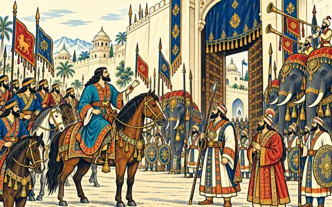 The Disguised Shah at Shangul's Gate