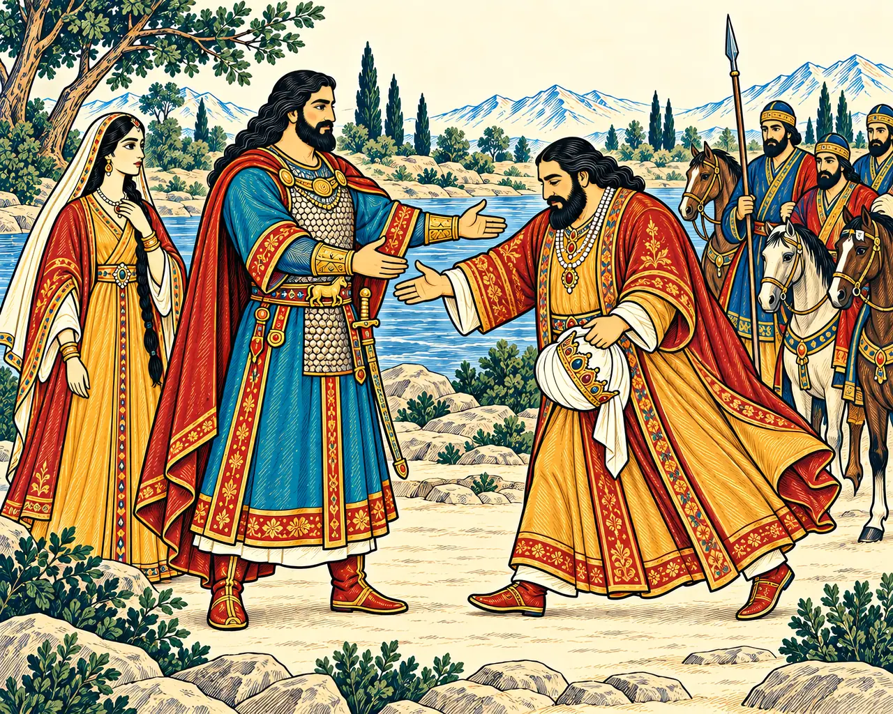 Shangul Lays His Turban By
