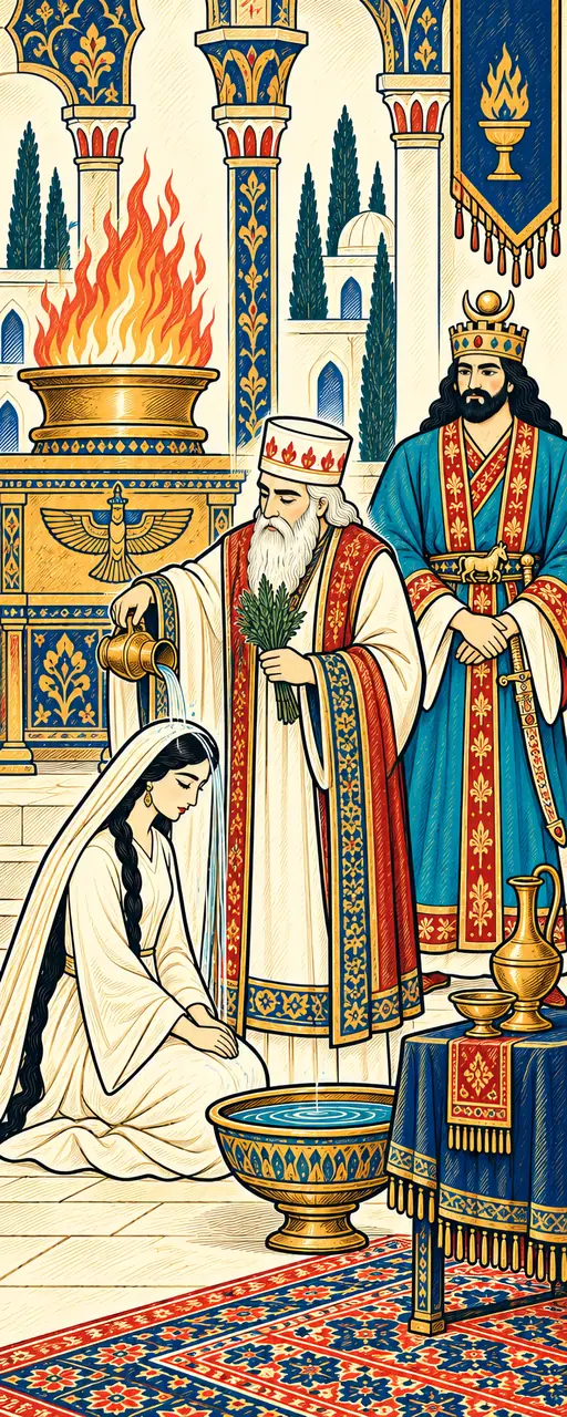 Sapinud Washed at the Sacred Fire