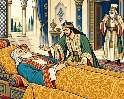 Yazdegard Finds His Father Dead