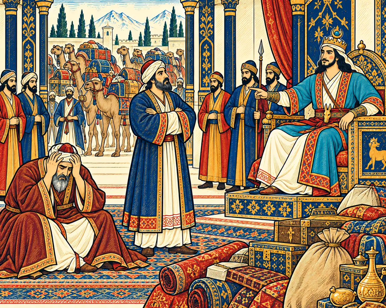 Lambak Receives the Miser's Hoard