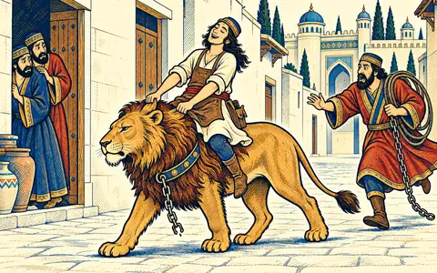 The Drunken Shoemaker Rides the Lion