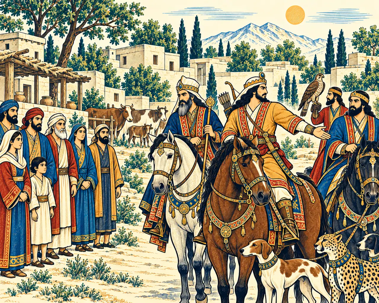 The Silent Villagers Anger the Shah