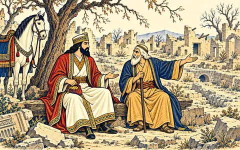 Rozbeh Finds the Elder in the Ruins