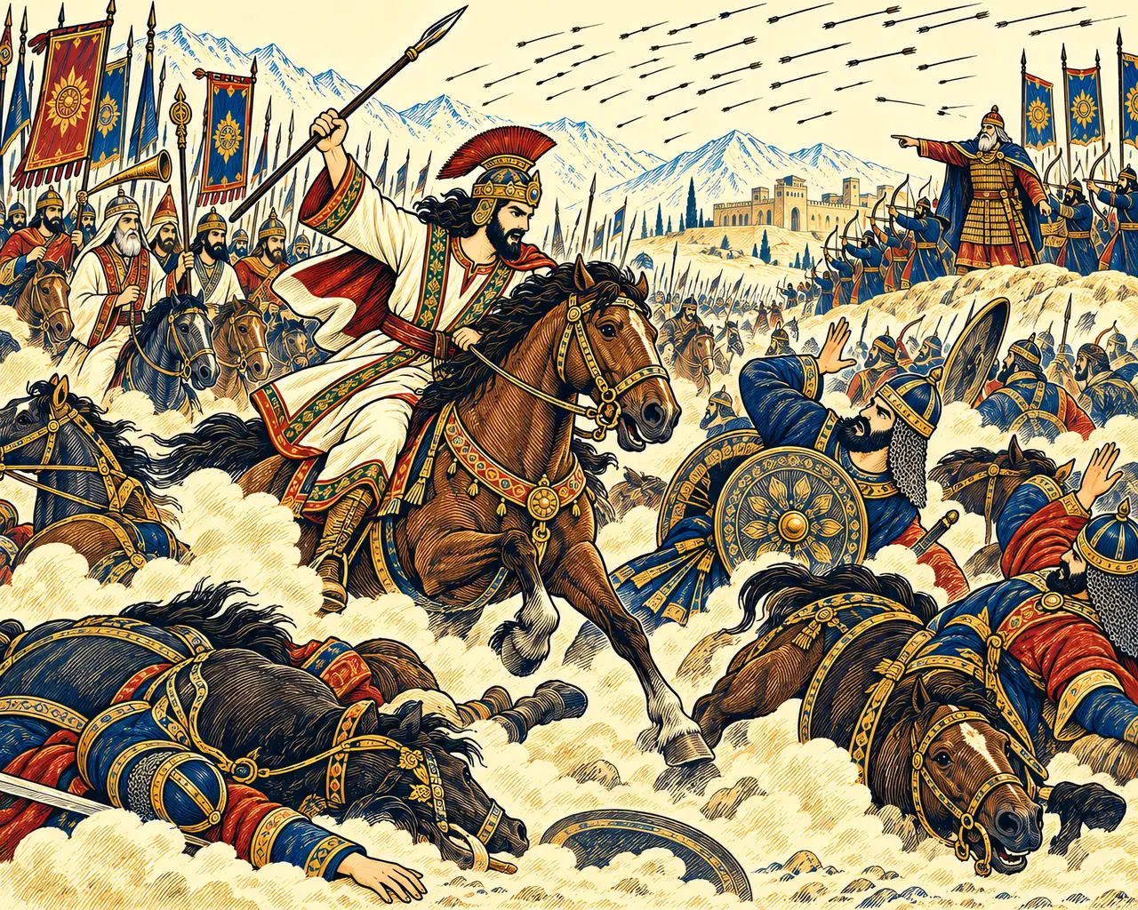Nushzad Breaks the Royal Left Wing