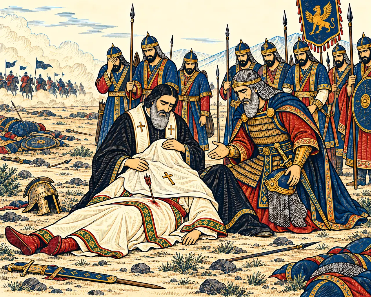 Ram Barzin Kneels by the Dead Prince