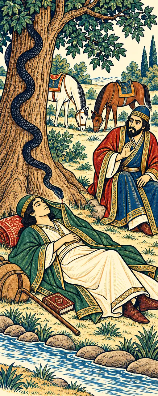The Serpent at the Sleeper's Head