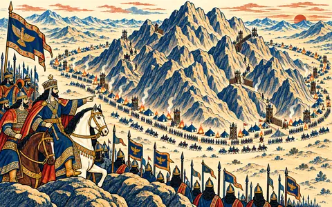 The Army Rings the Baluch Mountains