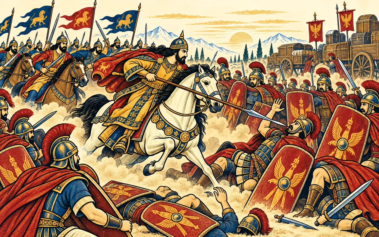 Darab Breaks the Roman Centre