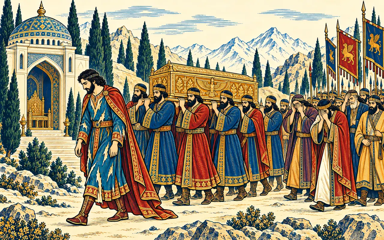 Iskandar Leads Dara's Golden Coffin