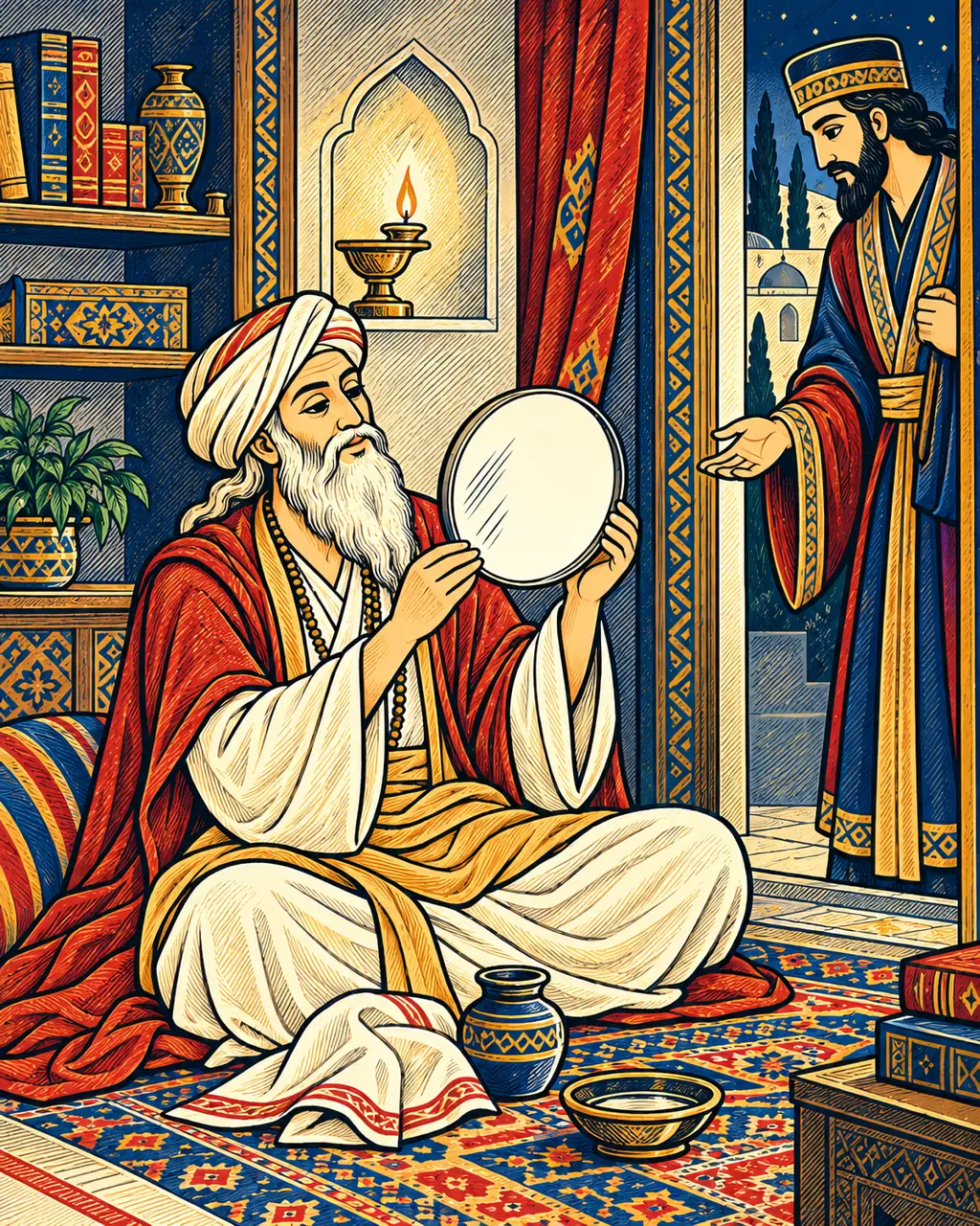 The Sage Polishes the Iron Mirror