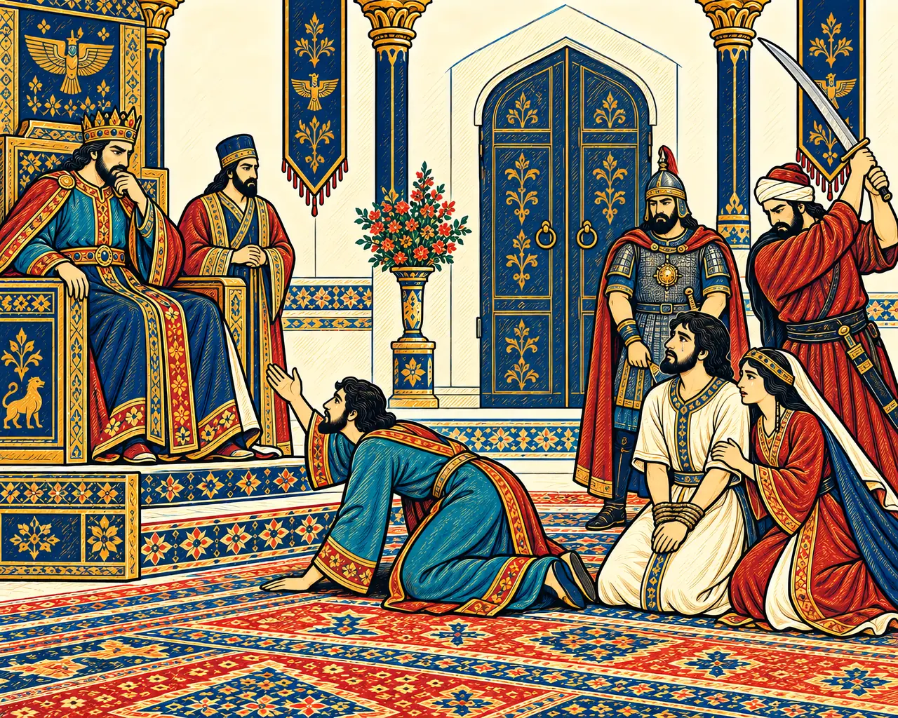 The Disguised King Pleads for Qaydrush