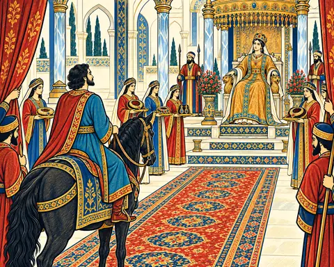 Iskandar Rides into Kaydafa's Hall