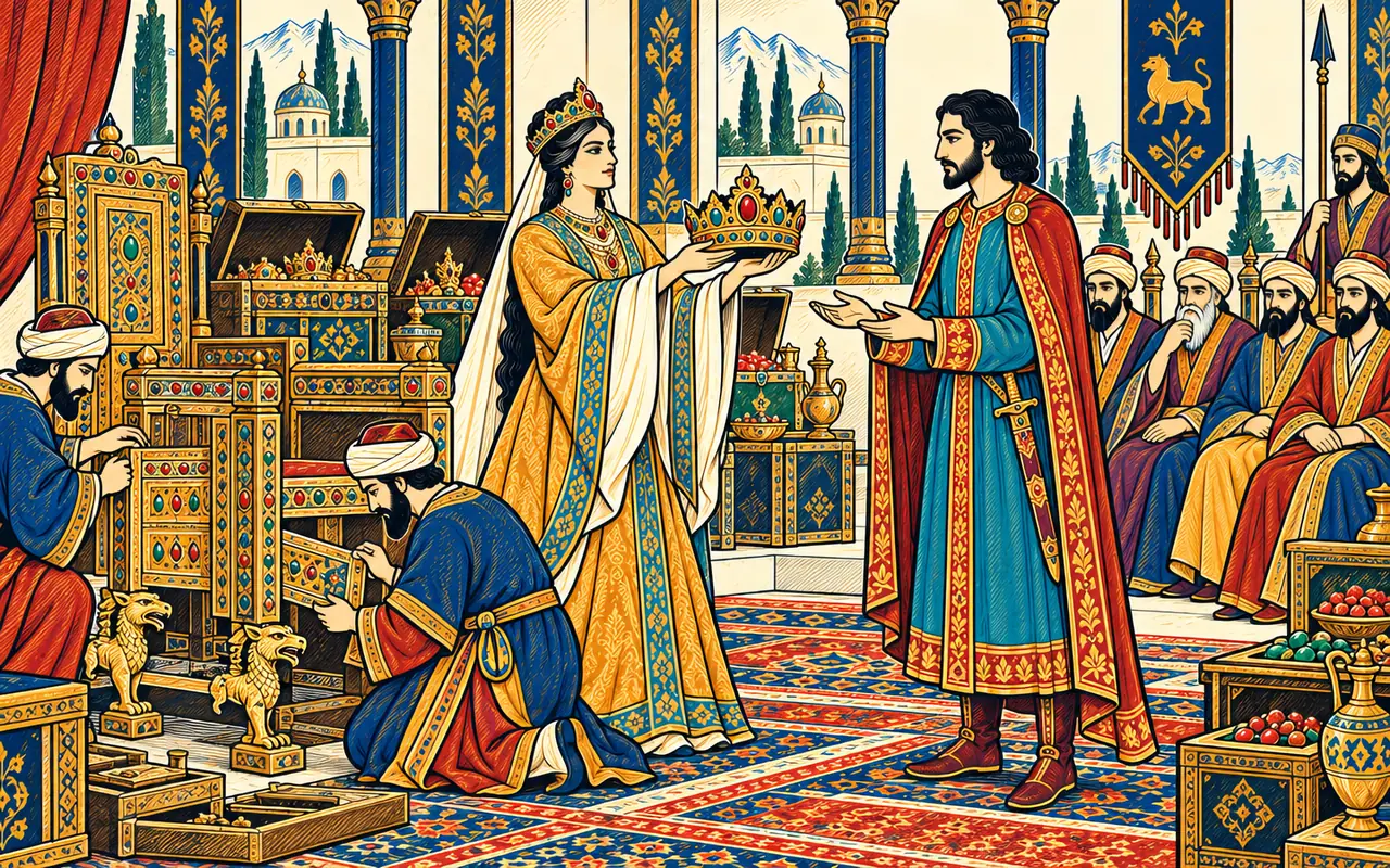 Kaydafa's Crown and Seventy-Part Throne