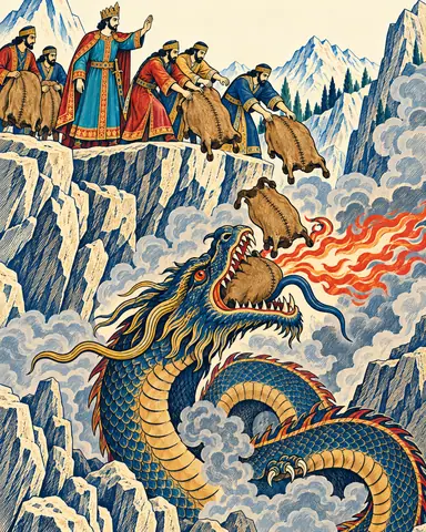 The Dragon Swallows the Poisoned Hides
