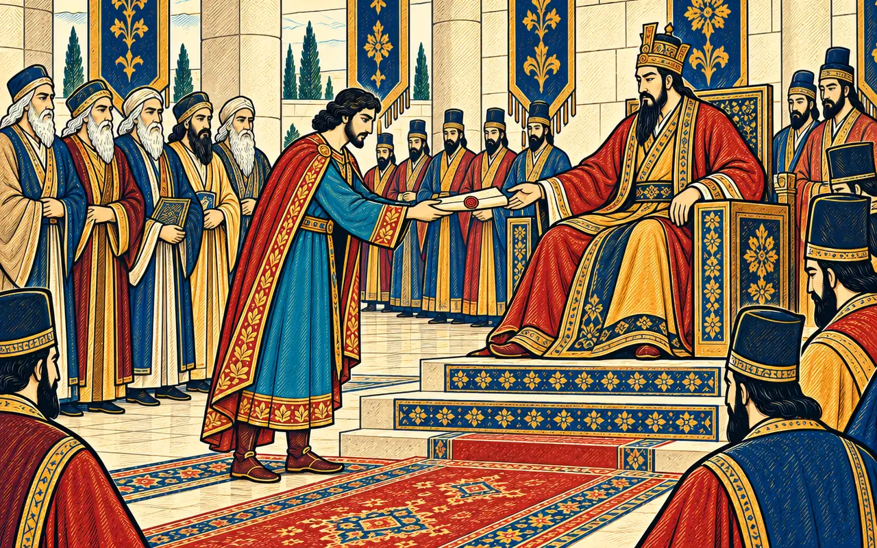 Iskandar, as Envoy, Before Faghfoor