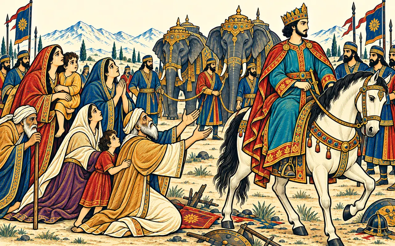 The Sindians Plead in Vain