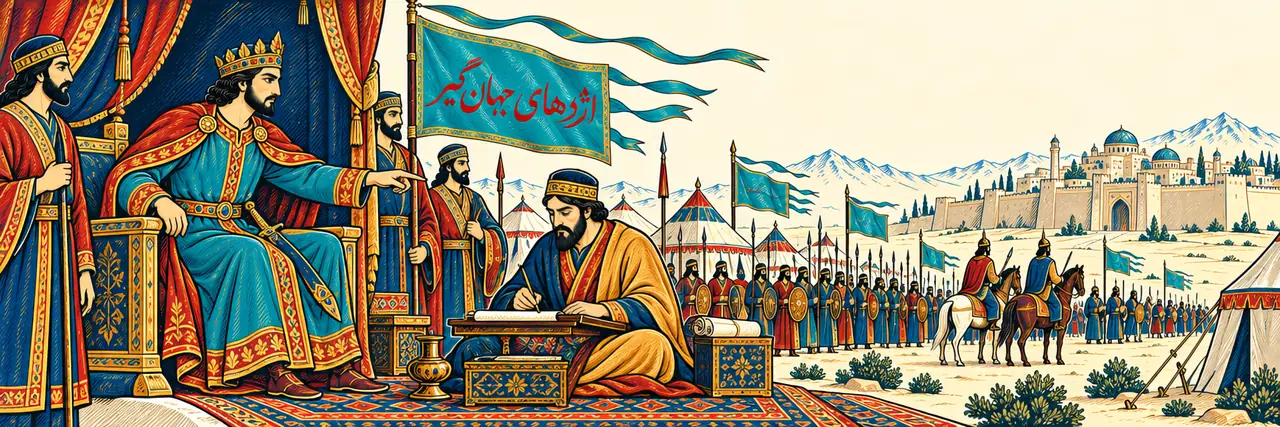 Iskandar Dictates His Letter Before Milad