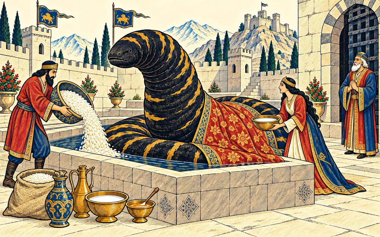 The Worm in Its Masonry Tank